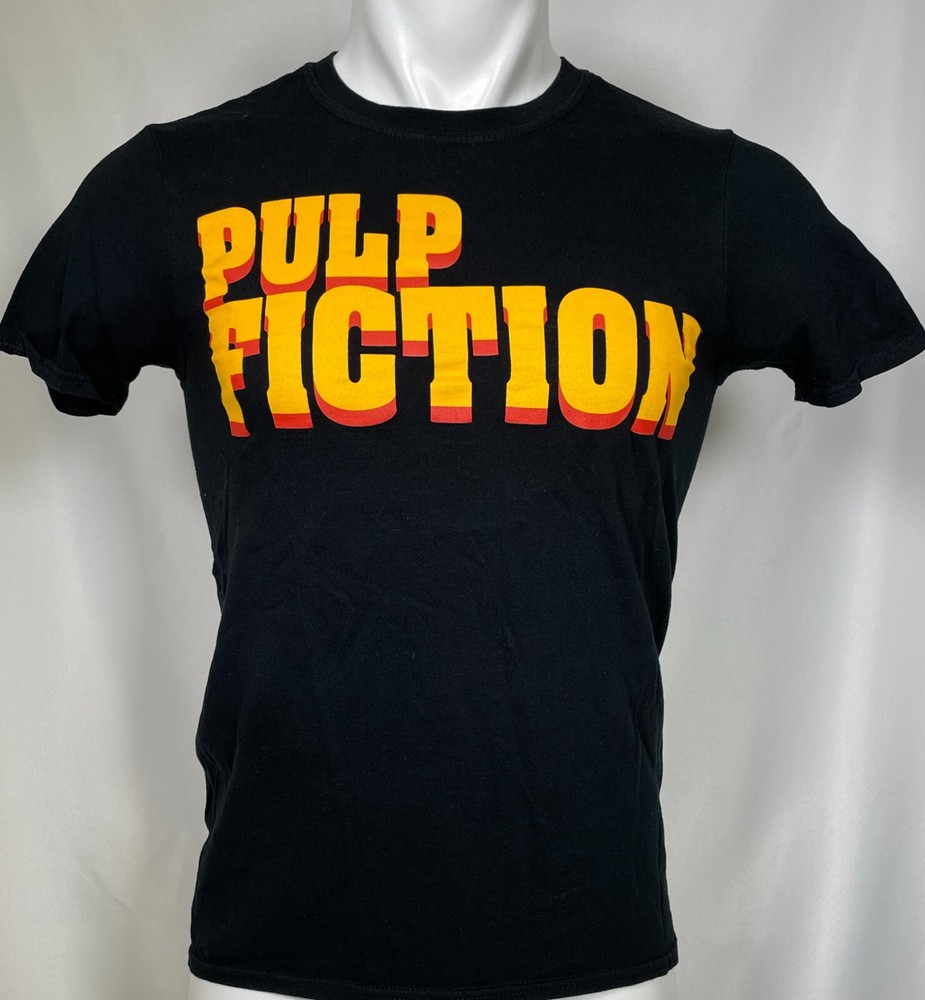 Pulp Fiction 90’s Retro Logo Movie Promo T-Shirt Men’s SMALL