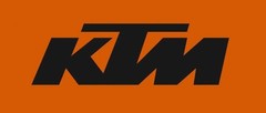 NEW KTM NAVY/HEATHER LOGO TEE SIZE MEDIUM 52% COTTON/48% POLYESTER 3PW250052403