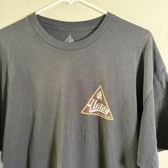 Utility Board Shop Men Black Graphic T-Shirt XL Short Sleeve Skate USA Made