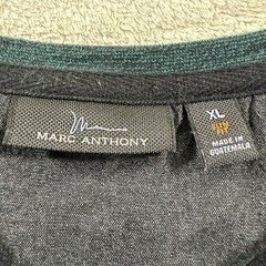 Marc Anthony Mens Size XL Slim Fit Long Sleeve Henley Shirt Pack Of 2 Snap