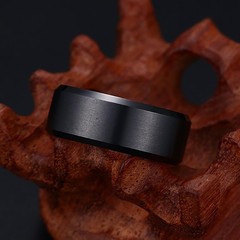 Tungsten Ring 4mm 6mm 8mm Matte Finish Men’s Wedding Finger Ring Gold/Silver/…