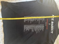 Neil Barrett t-shirt size L OVERSIZE XXL 3XL XXXL cotton cotton shirt
