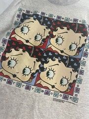 vintage Layered 90s Betty Boop shirt – sz L – single stitched 1994 tee