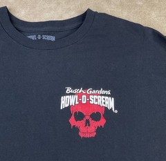 Busch Gardens Howl O Scream T-Shirt Sz 2XL Halloween The Forgotten Graphic Tee