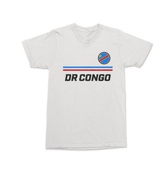 Congo Soccer Fans Wissa 20 Jersey Style 2-Sided Unisex T-Shirt