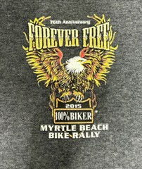 Myrtle Beach Bike Rally 2015 75th Anniversary Tank Top Men’s XL Biker Harley