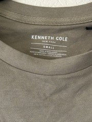 Kenneth Cole Small 100% Cotton Fatigue Green Knit Pocket Spring T-Shirt NWT $49