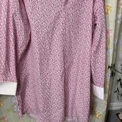Stacy Adams Shirt XXL , White W Pink Flowers, White Collar,18 1/2 (34/35) ,pics