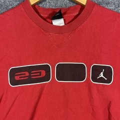 Vintage Y2K Jumpman Air Jordan T-Shirt Men’s BAGGY 2000s Nike XL Hip Hop Red 90s