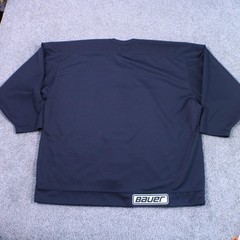 VTG Lumberjacks Hockey Jersey Mens Sz 56 Black Bauer ProWear Fight Strap 92-94