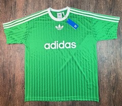 Adidas Originals Trefoil Poly Tee Men’s Sz XL Green IM9457