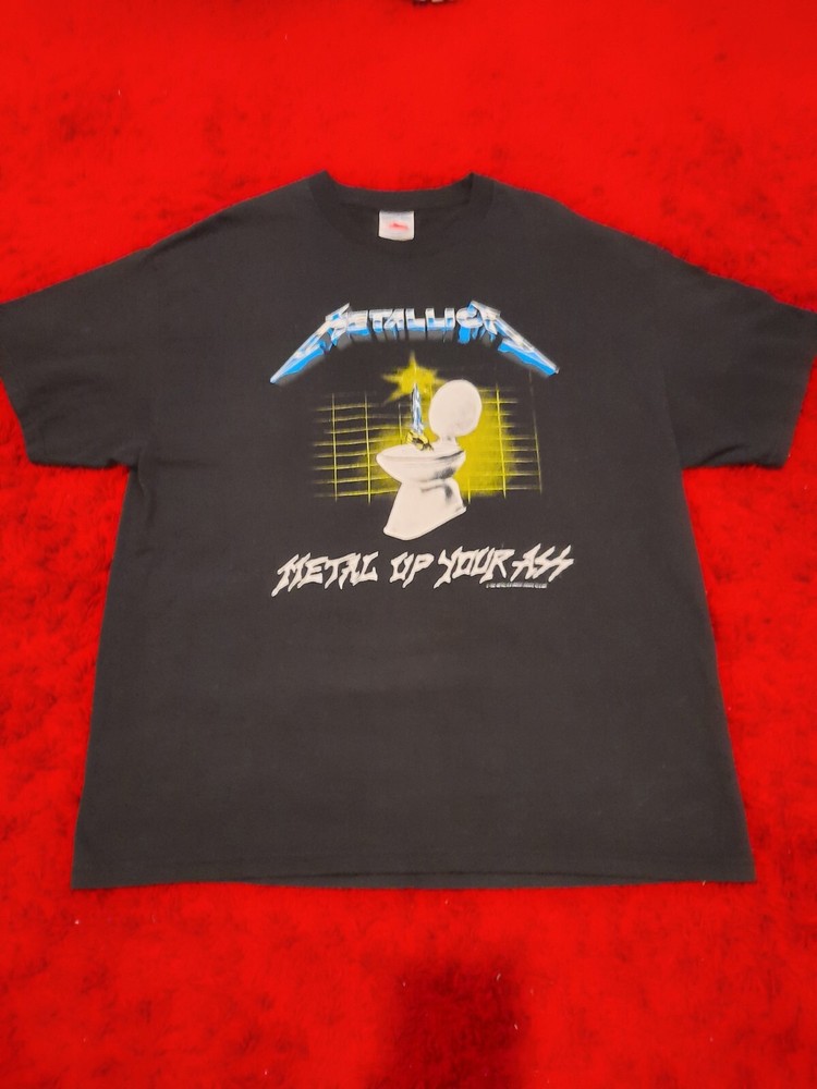 Metallica ‘Metal Up Your Ass’ TShirt 1994 XL/XG. Like New/Never Worn.