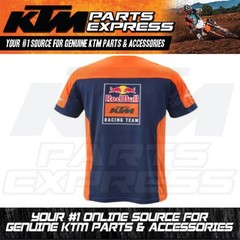 NEW KTM RED BULL REPLICA TEAM TEE SIZE XL 100% POLYESTER 3RB240005805