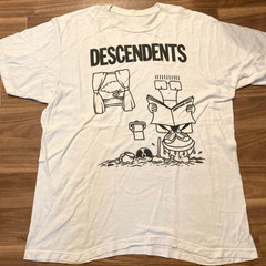 Descendents band white t-shirt