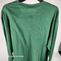 Milwaukee Bucks Fanatics Mens 2XL Longsleeve Green T-Shirt Fear The Deer NBA New