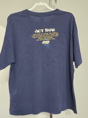 Vintage Y2K Forgiveness And Redemption John 316 Jesus TShirt Double-sided Sz XL