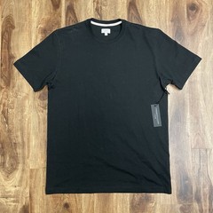 Tomorrows Laundry Men’s Large Black Modern Fit Tee T-shirt, Essential Tee