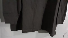 New-MEN’S HARBOR BAY LONG SLEEVE HENLEY BROWN SHIRT. STRAIGHT HEM.SZ 3XLT reg$40