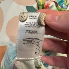 Disney X Tommy Bahama Poolside Party Camp Shirt Men’s 3XLT Beach Floral Coconut