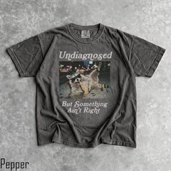 Funny Raccoon Coffee Shirt Undiagnosed But Something Ain’t Quite Right Tee