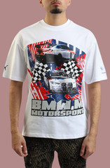 Puma X BMW MMS Vintage Racing M Motorsport T-Shirt White Men’s Size M New $45
