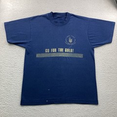 Vintage US Olympic Training Center T-Shirt Men Medium Blue Colorado Springs