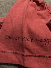 Vintage Hatley Unisex Red The Blackbeary T-Shirt Large M Great Wolf Lodge Colab