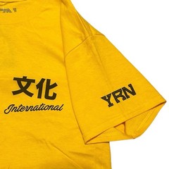 Yung Rich Nation YRN Culture International Phoenix Graphic T-Shirt Yellow Mens S