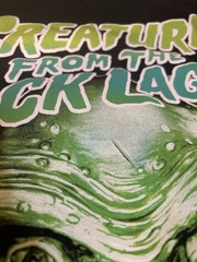 Creature From Black Lagoon Shirt L READ Dracula Fright Rags Gutter Garbs