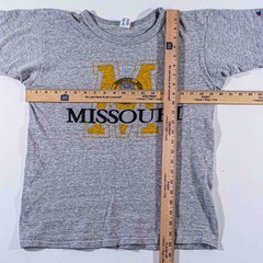 VTG 80s Champion University of Missouri T-Shirt Medium Made in USA Single Stitch