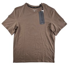 Kenneth Cole Men’s Active Tech Shirt S/S Stretch Breathable Soft Cotton UPF 50+