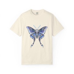 Chrome Lunar Moth Signal Graphic T-Shirt
