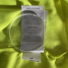 Carhartt Mens Yellow Mesh T Shirt Hi Vis Workwear Construction Safety PPE Sz Med