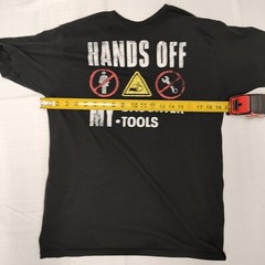 Way to Celebrate Father’s Day Hands Off my Daughter/ My Tools T-Shirt (Medium)