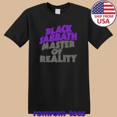BLACK SABBATH Master Of Reality Black Size S-5XL