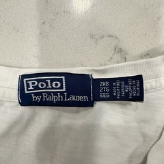 Polo Ralph Lauren Men’s Polo Yacht Club T-Shirt White Blue Red Size 2XB Big