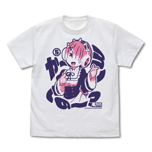 Official Re:Zero Ram T Shirt Adult Small Cospa New (USA seller)