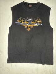Vintage Genuine Harley Davidson Sleeveless T-Shirt’s Lot Of 6 All Size Large