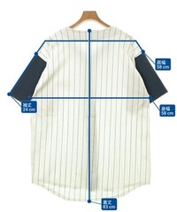 Other T-shirts/Cut & Sewns WhitexNavy(Stripe Pattern) XL 2200622959917
