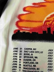 Iron Maiden World Piece Tour 1983 Raglan S to 3XL