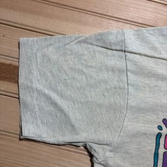 Vintage 90s USA Body Building Stock Pelican Lake Test Print AOP Shirt Size Large
