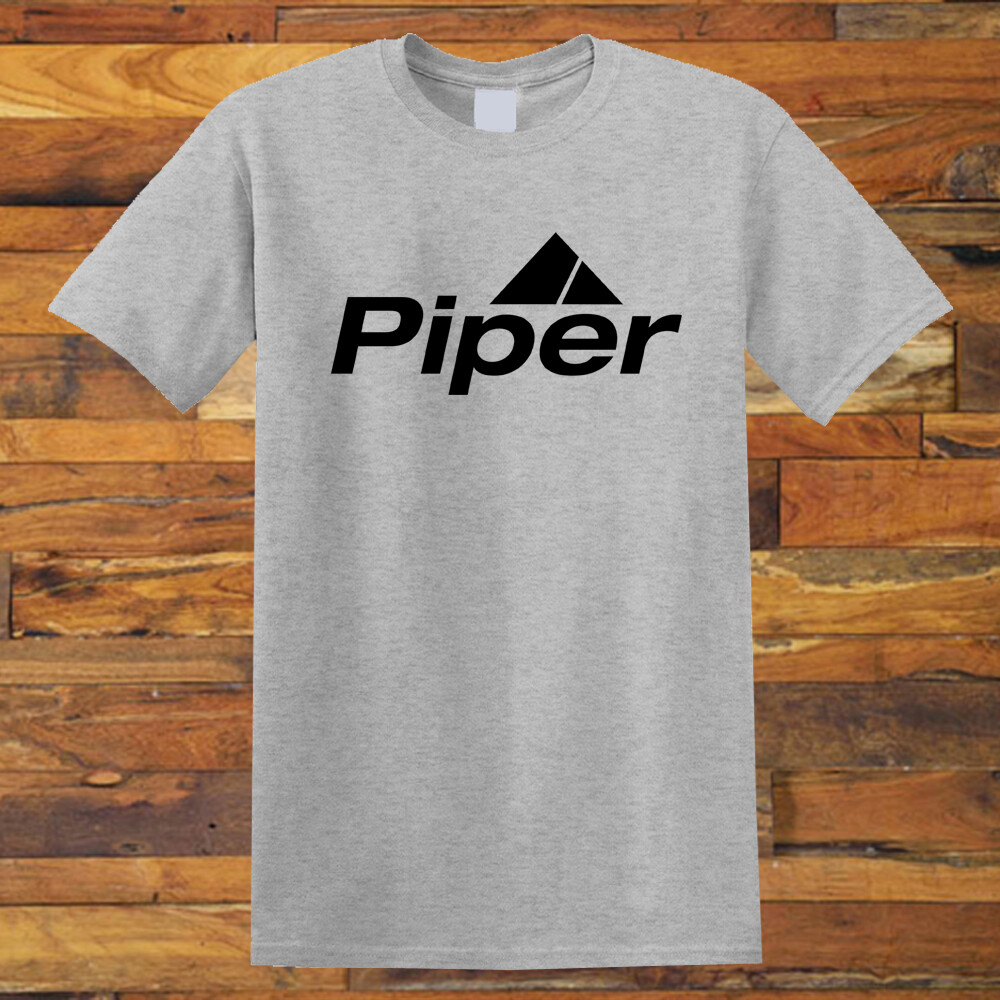 Piper Aircraft Aviation Airlines Men’s Grey T-Shirt S-5XL