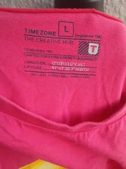 TIMEZONE The Creative Hub Soft & Durable Cotton T-Shirt, L