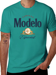 100% Cotton Modelo Men’S Premium Cotton T-Shirt – Casual Crew Neck Short Sleeve,