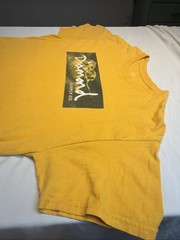 Y2K Diamond Supply Co. Logo Skateboarding Graphic T-Shirt Large Yellow Tagless