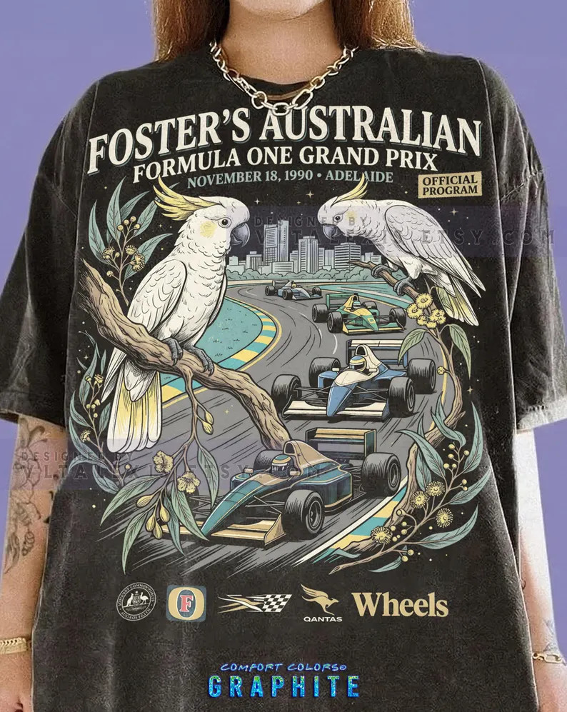 Australian Car Racing Motorsport Fan Comfort Tee