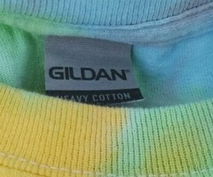 GILDAN HEAVY COTTON The Joker Mens SM / Kid’s LG Tie Dye T-shirt True To Size