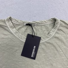 Buck Mason T Shirt Mens Large Tall Limestone Venice Wash Slub Tee Crew Neck