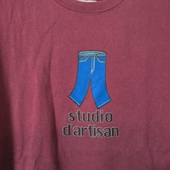 Studio D’Artisan T-Shirt Size M Men JPN Exclusive Rare Denim Craft Model VHTF Pr