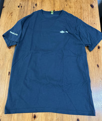 Econscious Organic Cotton T-Shirt Surfboard Back Print Blue size Medium